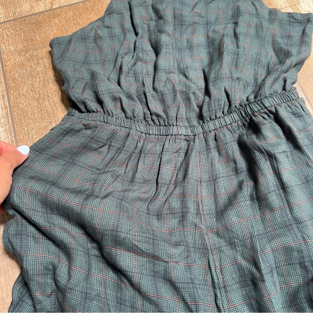 American Eagle | Checkered Pattern Romper - image 3